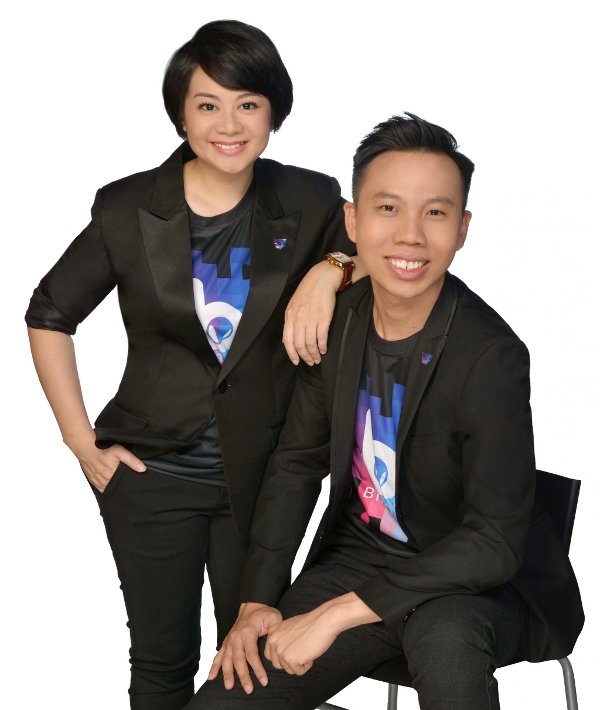 Carol Cheong, Vice President of Products and Bryan Soong, CEO