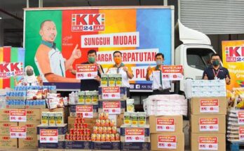 KK Supermart Bersama Uncle Kentang jayakan kempen Bendera Putih